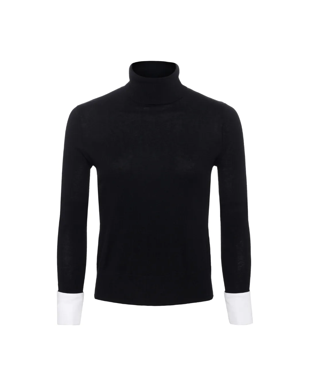 FLORA POPLIN CUFF SWEATER