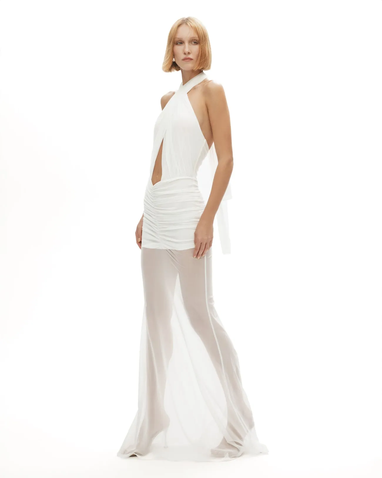 Forbidden Fruit Dress in White