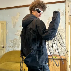 Fringed Hardshell Jacket