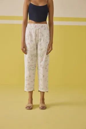 Garden Of Joy Organic Cotton Trousers