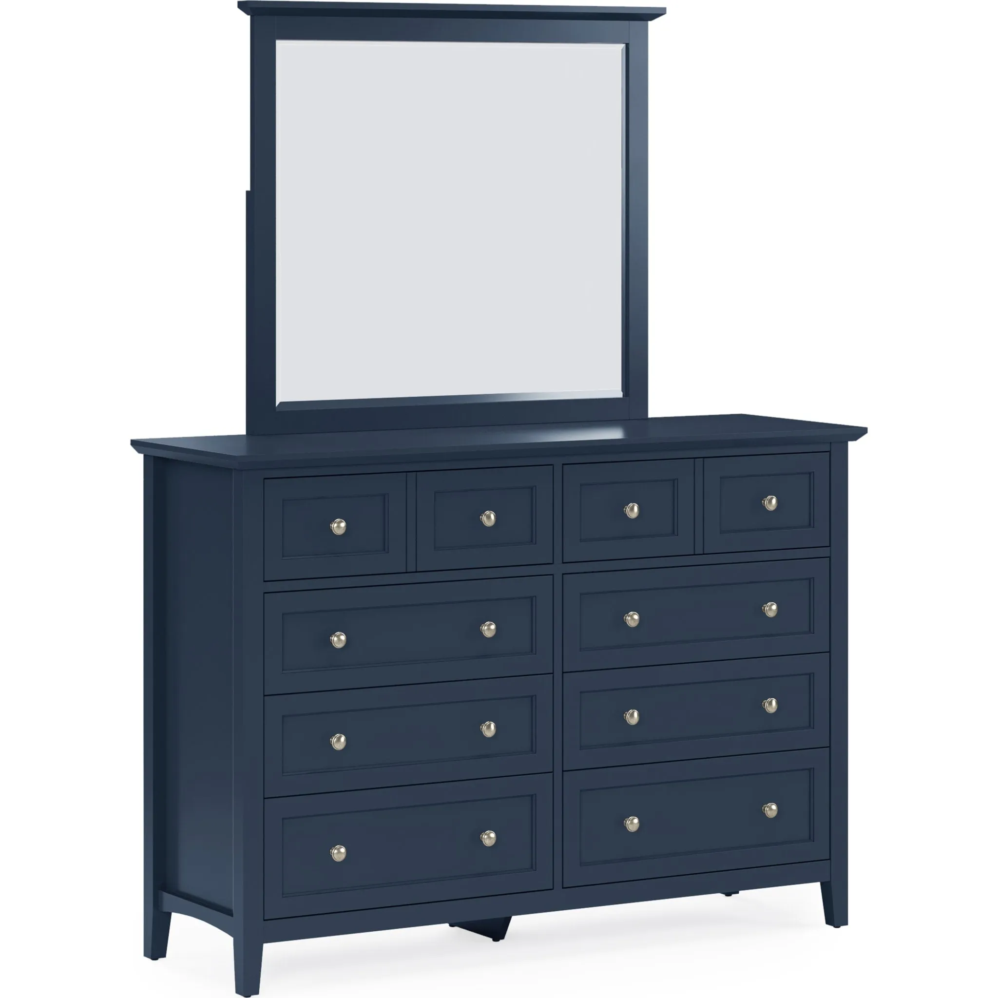 Grace Eight Drawer Dresser in Blueberry (2024)