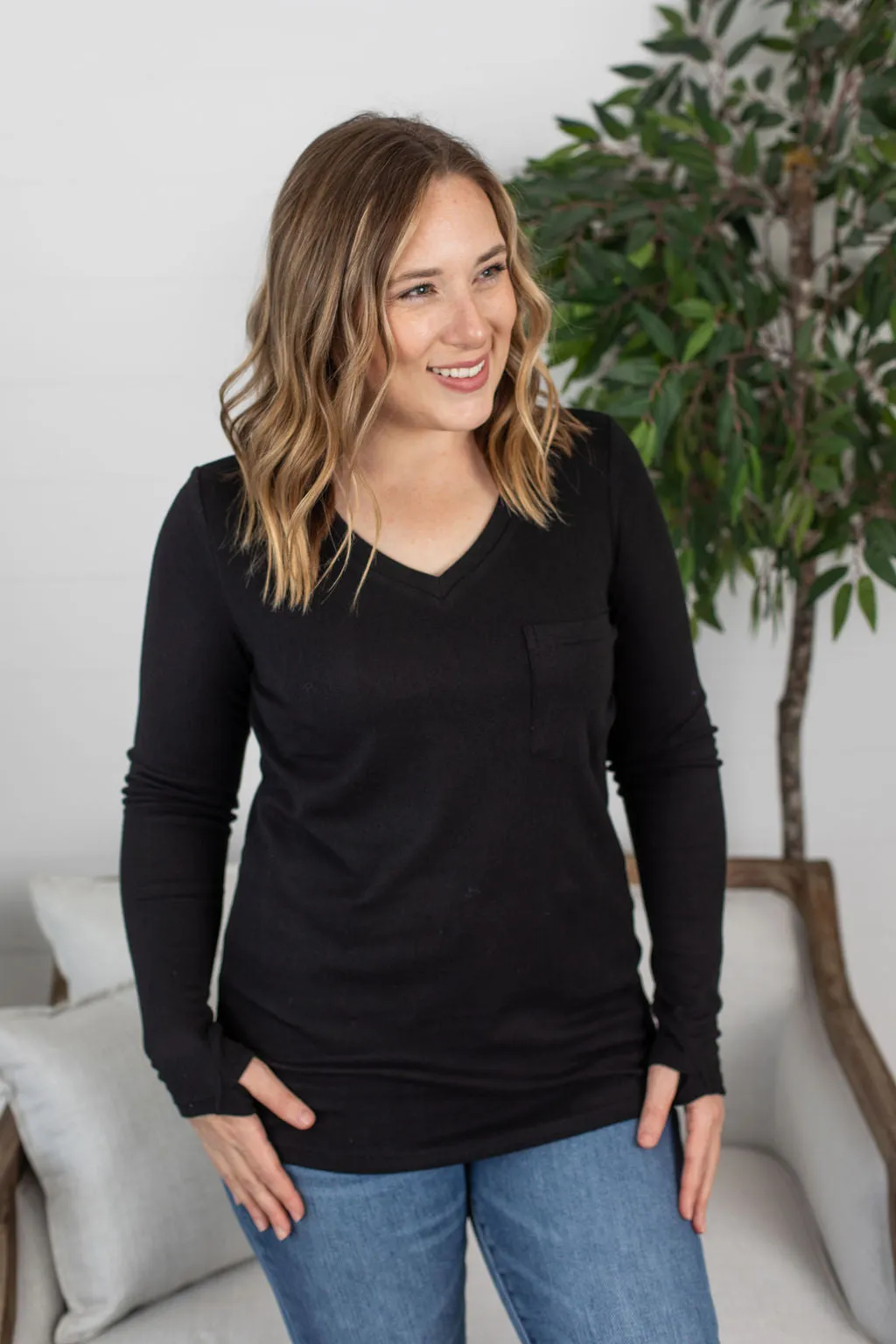 Hadley Long Sleeve - Black