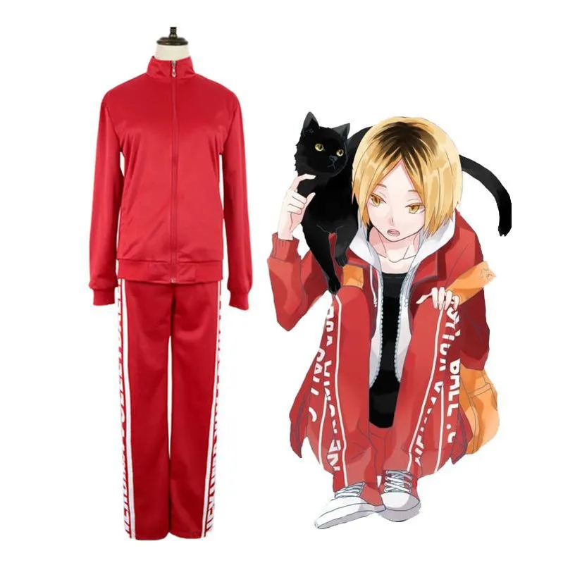 Haikyuu Nekoma High School Jacket Uniform Kozume Kenma Cosplay Costume