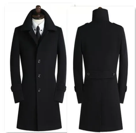 Harvey Wool Coat For Men