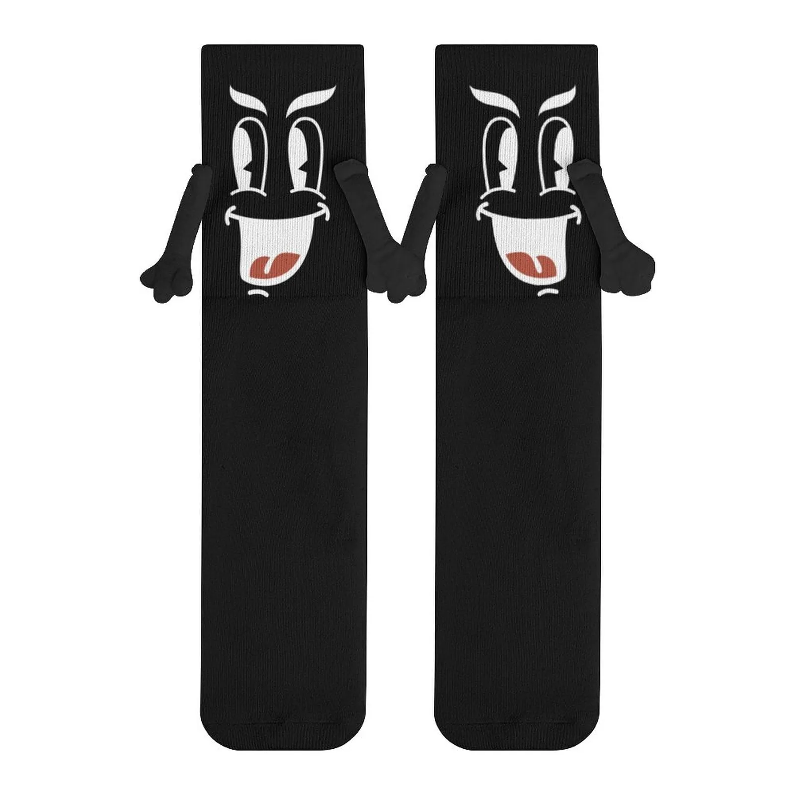Hey Buddy - Magnetic Holding Hands Funny Socks