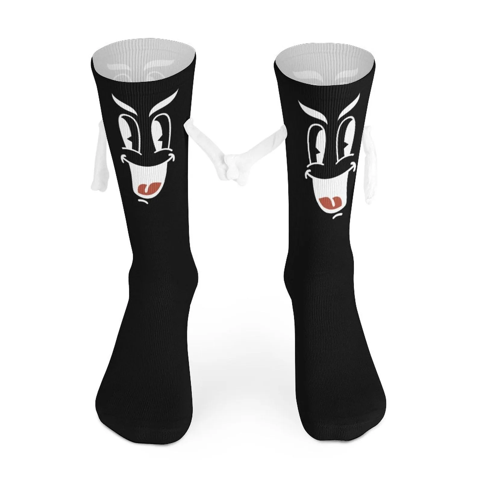Hey Buddy - Magnetic Holding Hands Funny Socks