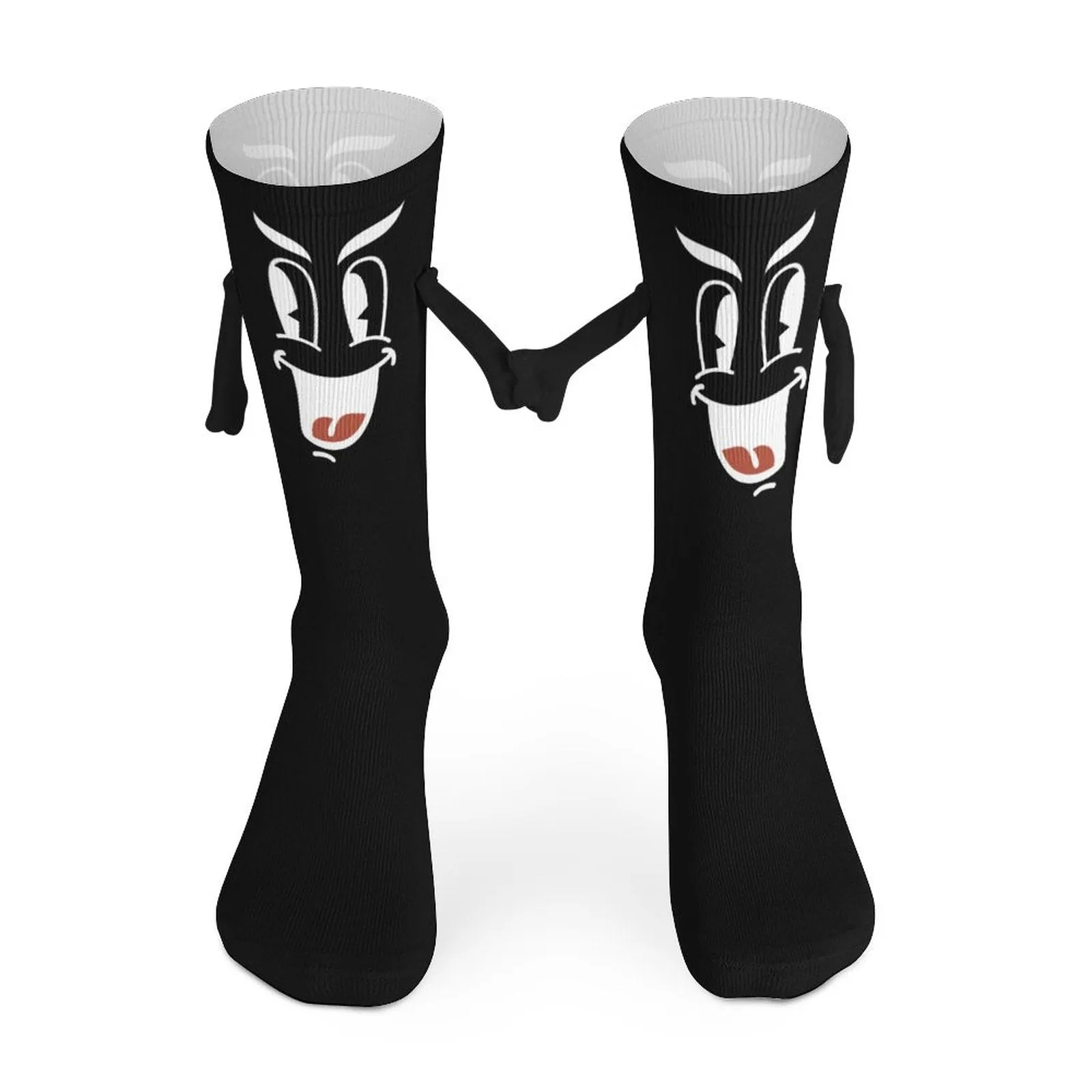 Hey Buddy - Magnetic Holding Hands Funny Socks