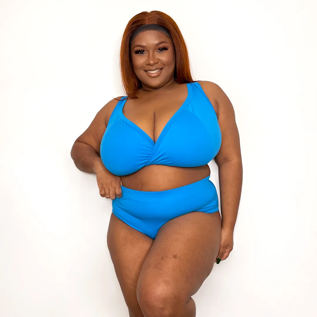 High Rise Briefs - Lagoon