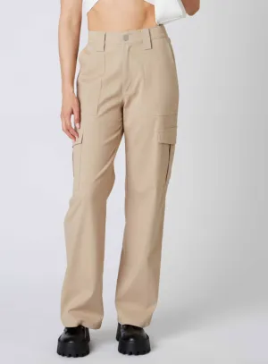 High Waisted Cargo Pants