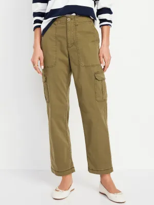 High-Waisted OGC Chino Cargo Pants