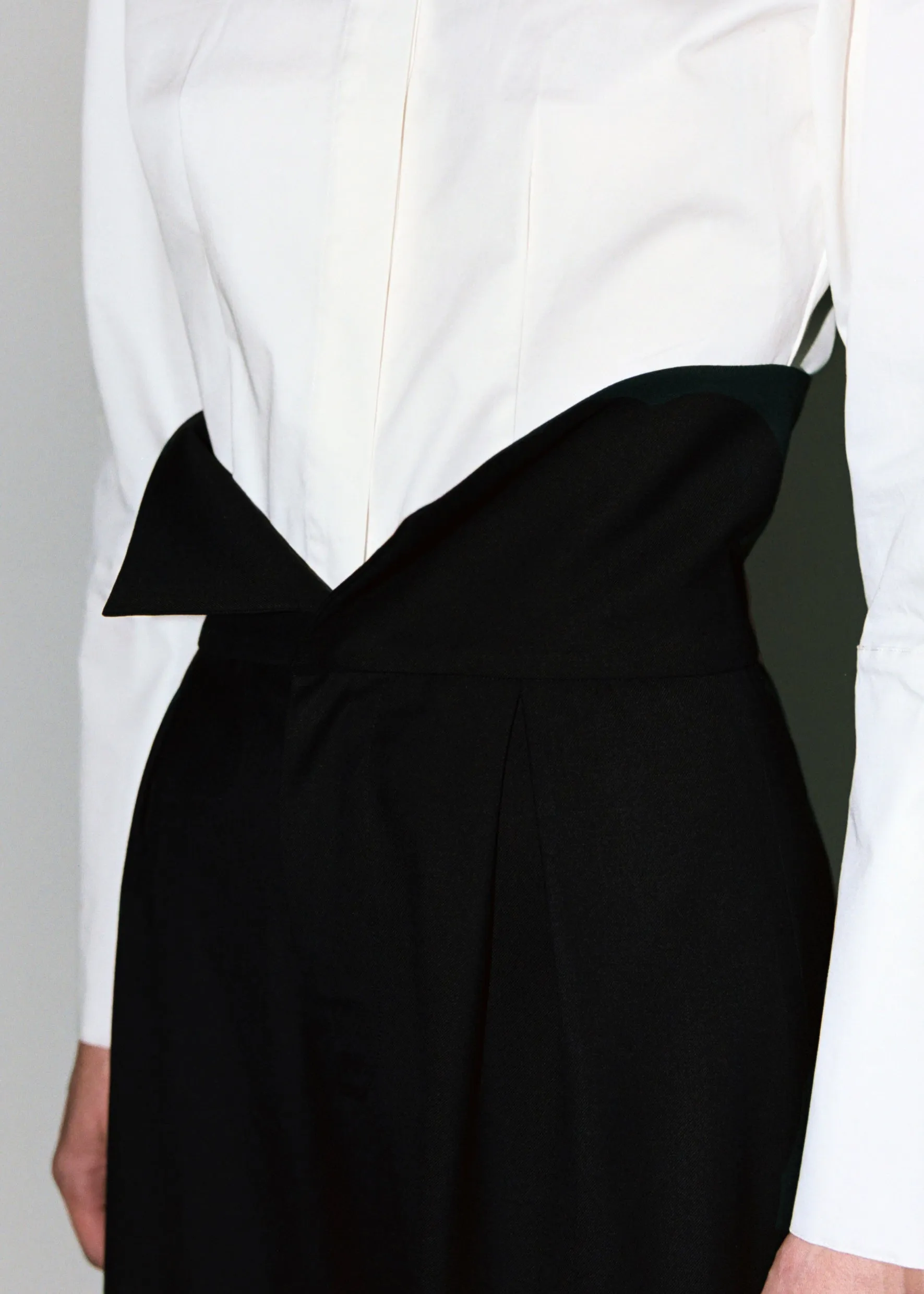 High-Waisted Pant in Wool
