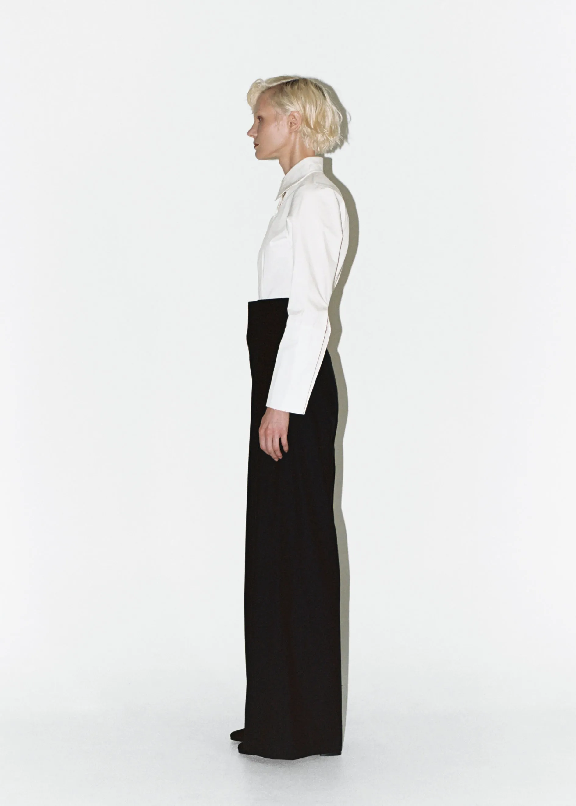 High-Waisted Pant in Wool