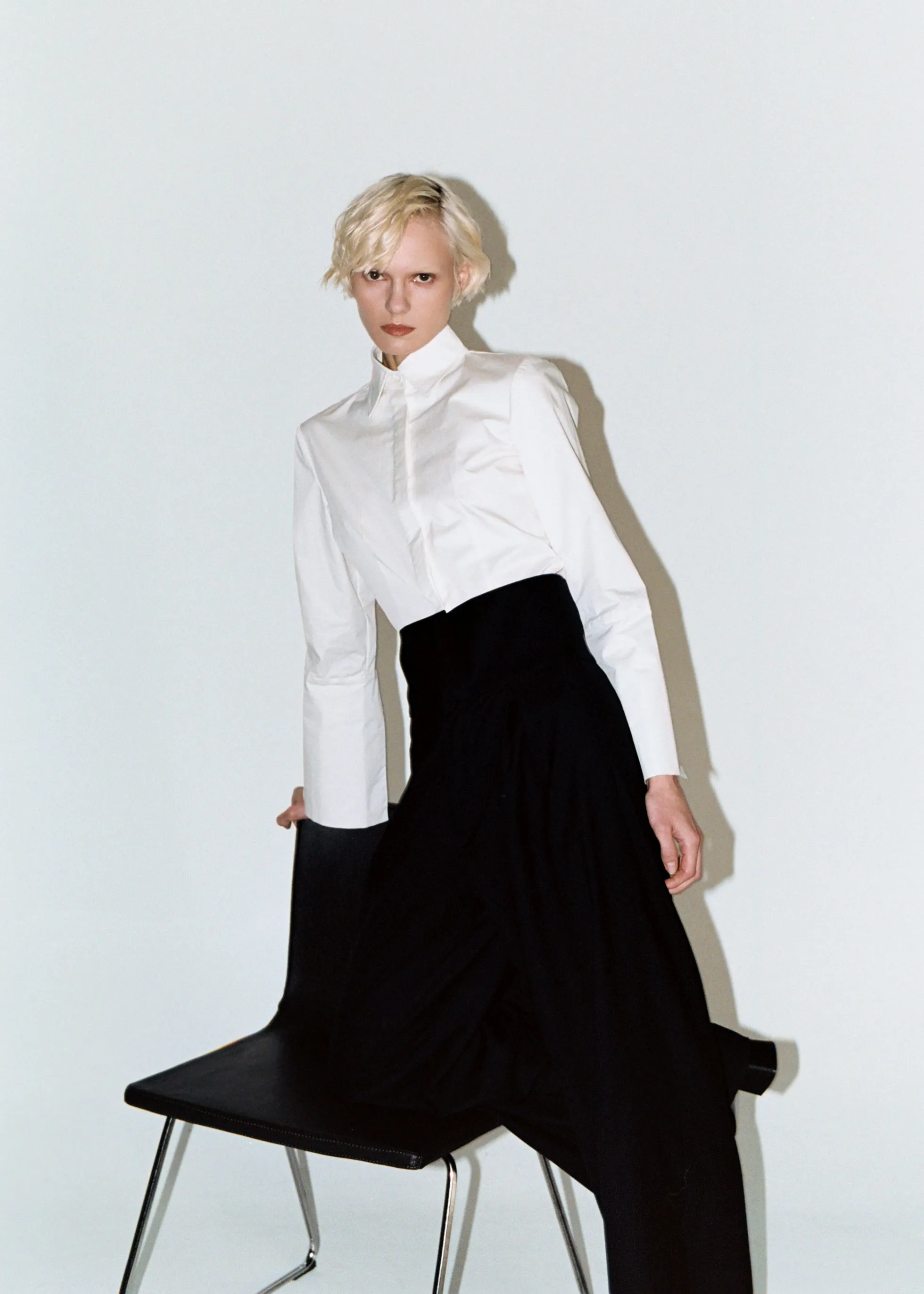 High-Waisted Pant in Wool
