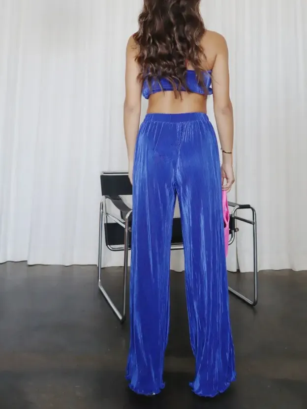 High Waisted Pleated Pants
