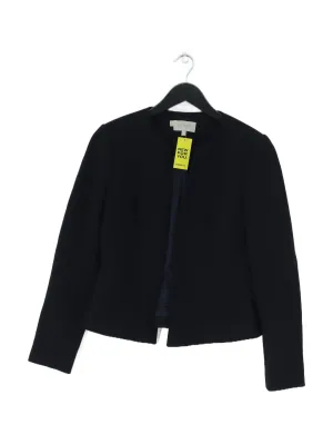 Hobbs Women's Blazer UK 10 Blue 100% Wool