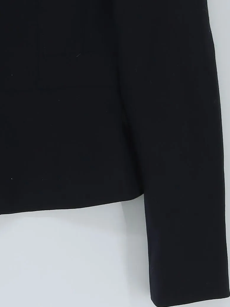 Hobbs Women's Blazer UK 10 Blue 100% Wool