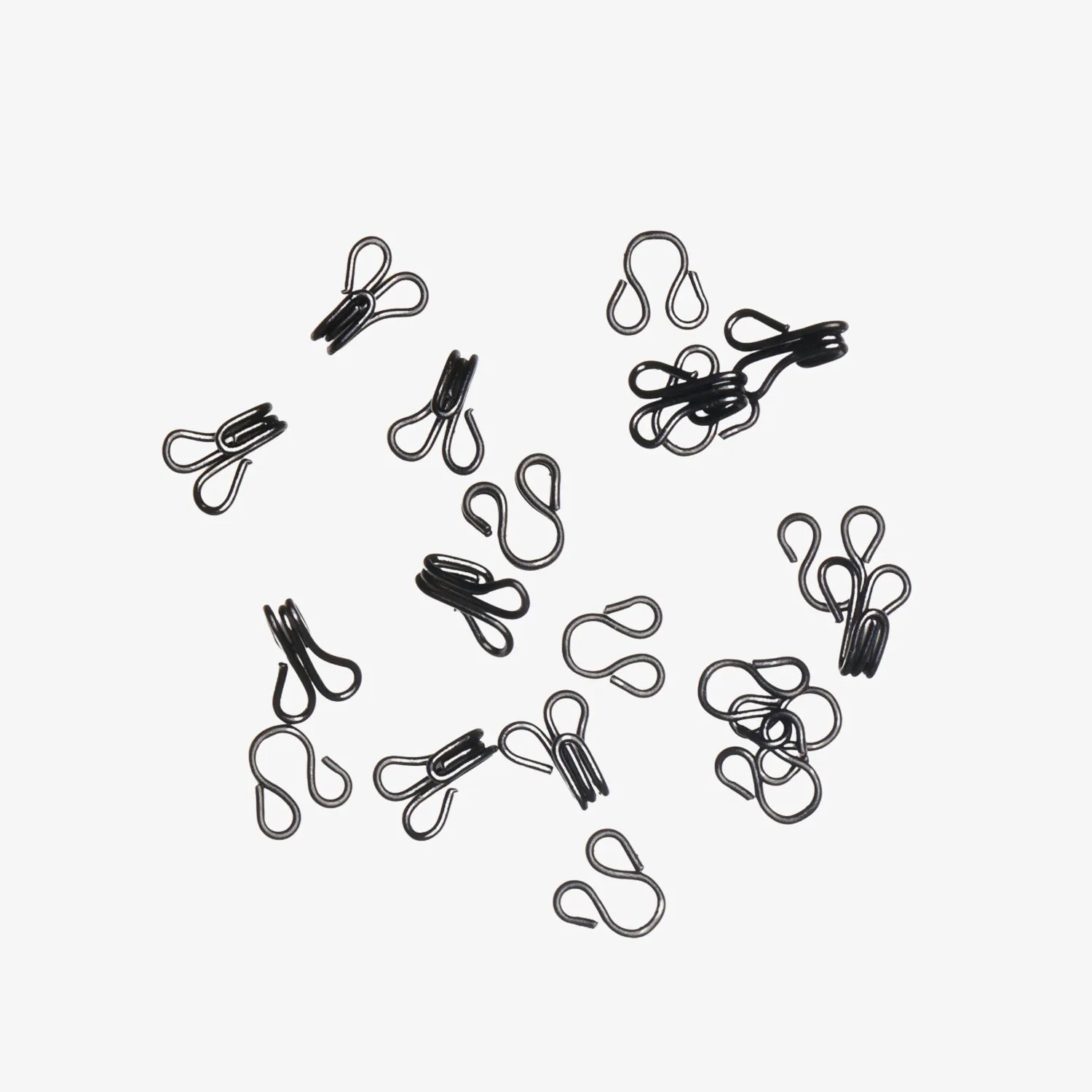 Hooks & Eyes Black - Size 2