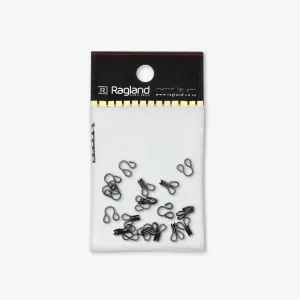 Hooks & Eyes Black - Size 2