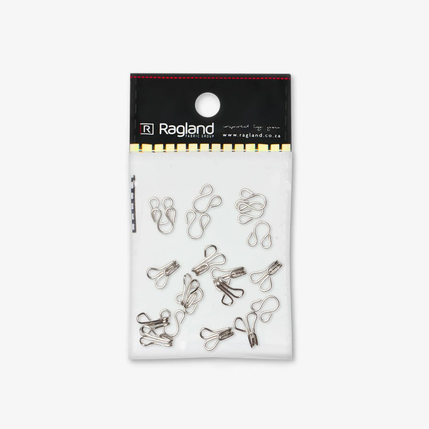 Hooks & Eyes Silver - Size 3