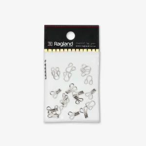Hooks & Eyes Silver - Size 3