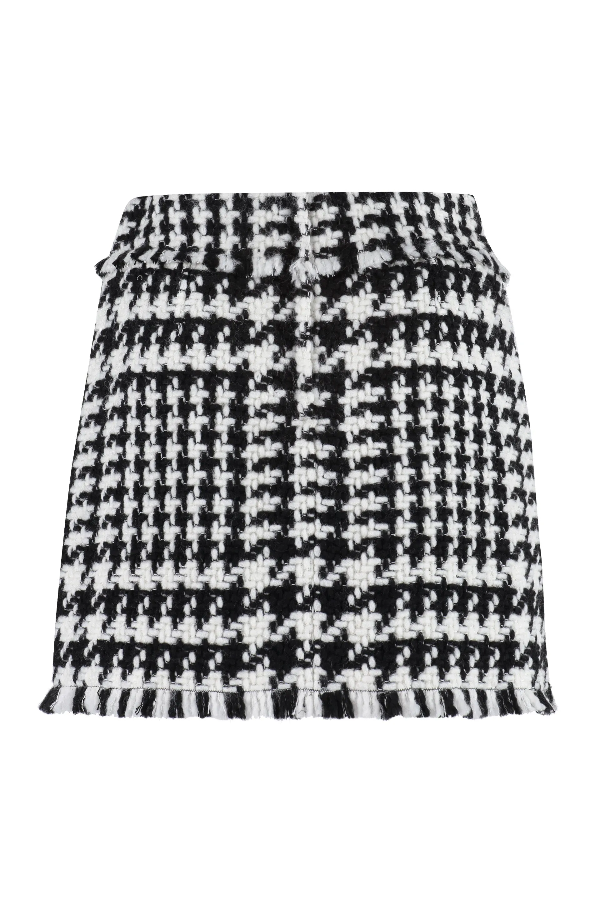 Houndstooth mini skirt