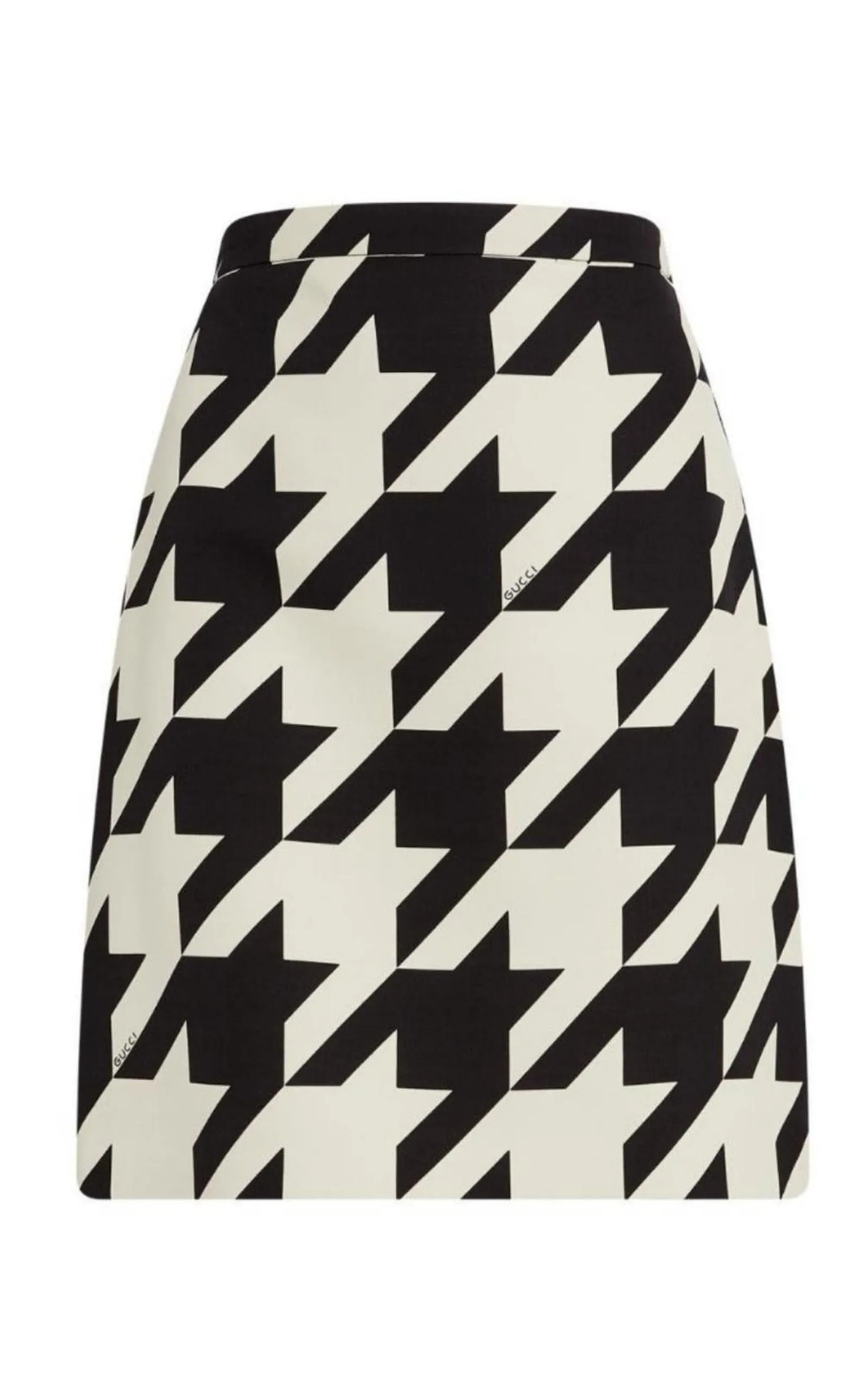 Houndstooth Mini Skirt