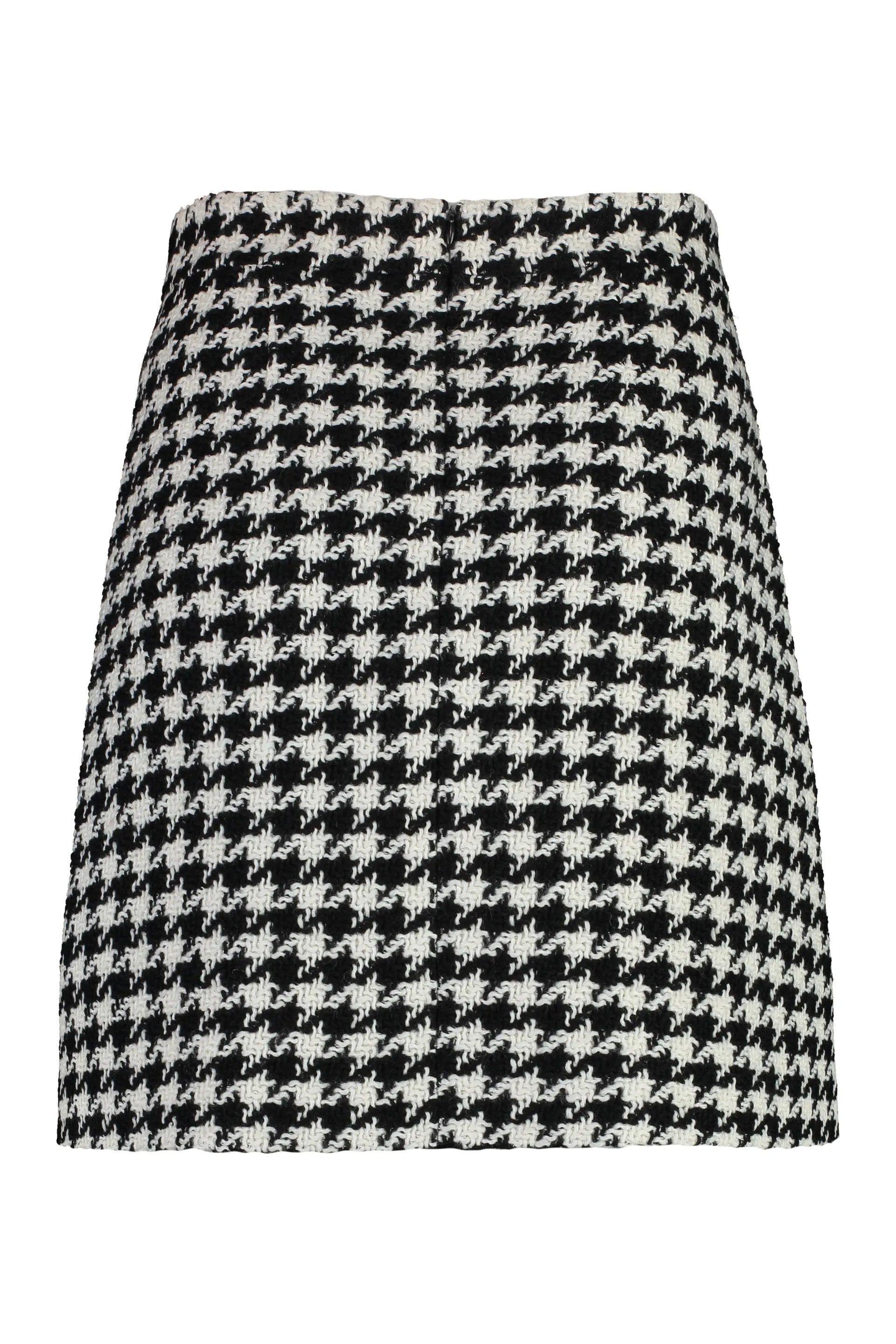 Houndstooth mini skirt