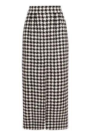 Houndstooth skirt