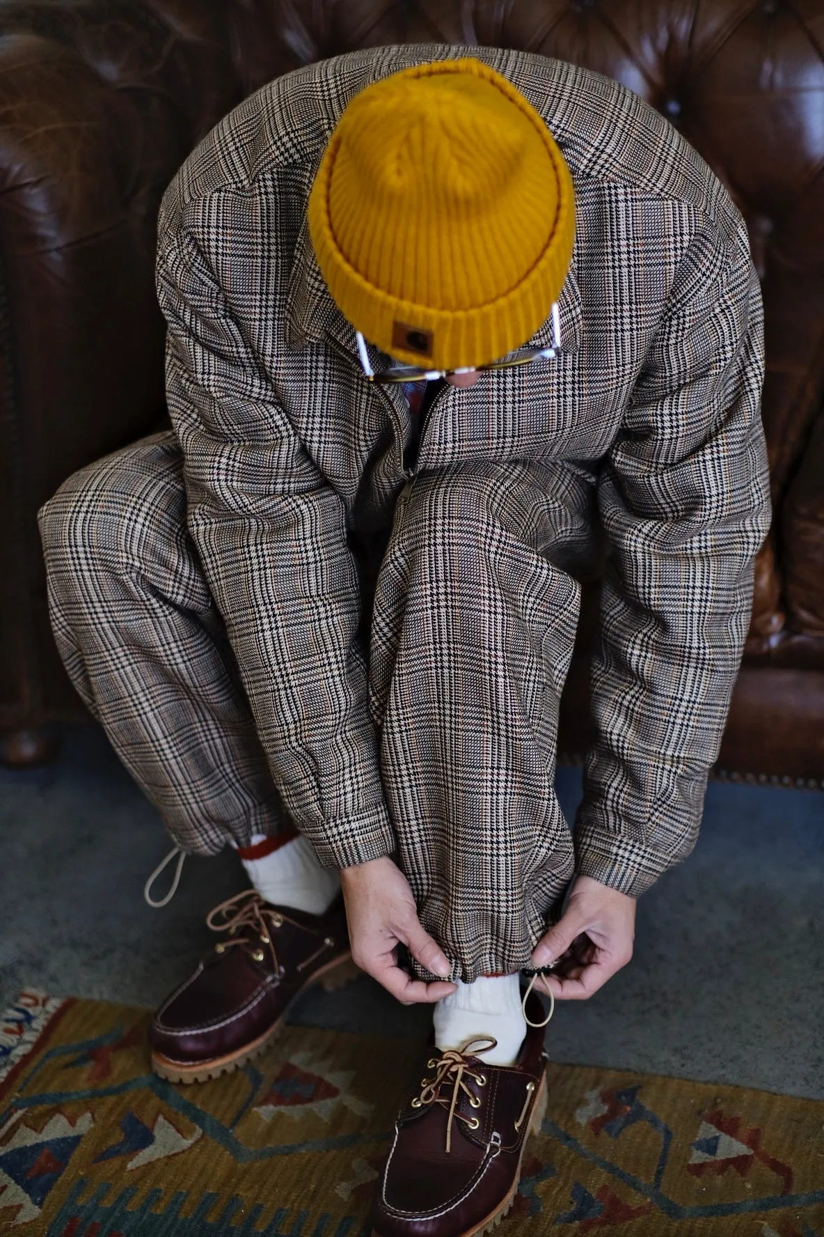 Houndstooth Tweed Jacket