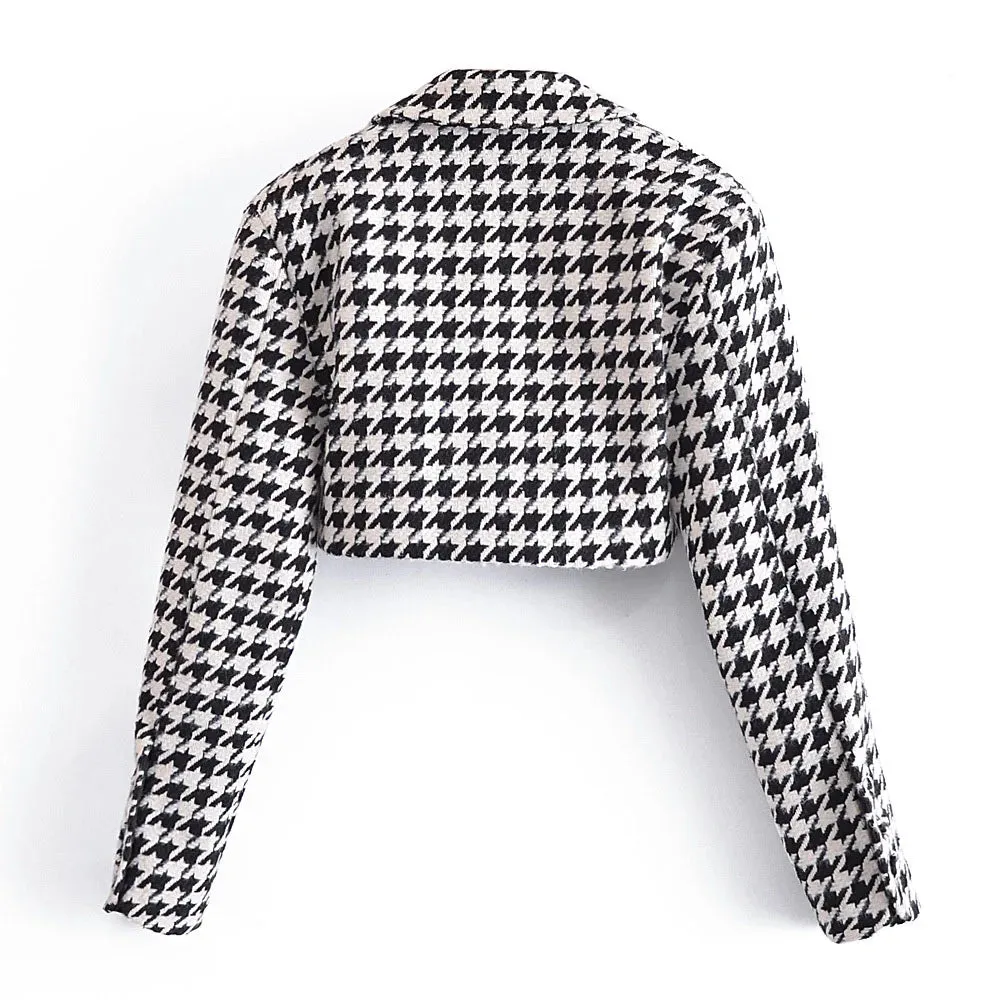 Houndstooth Two-piece Set | Dreamofthe90s