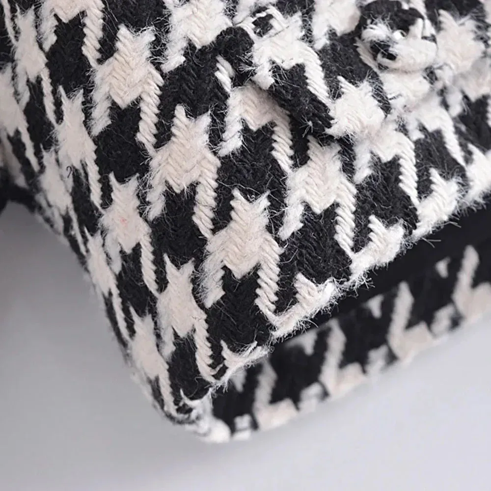 Houndstooth Two-piece Set | Dreamofthe90s