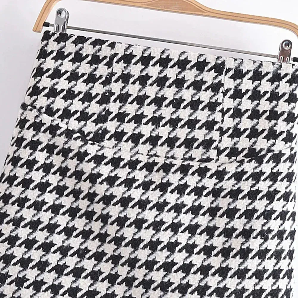 Houndstooth Two-piece Set | Dreamofthe90s