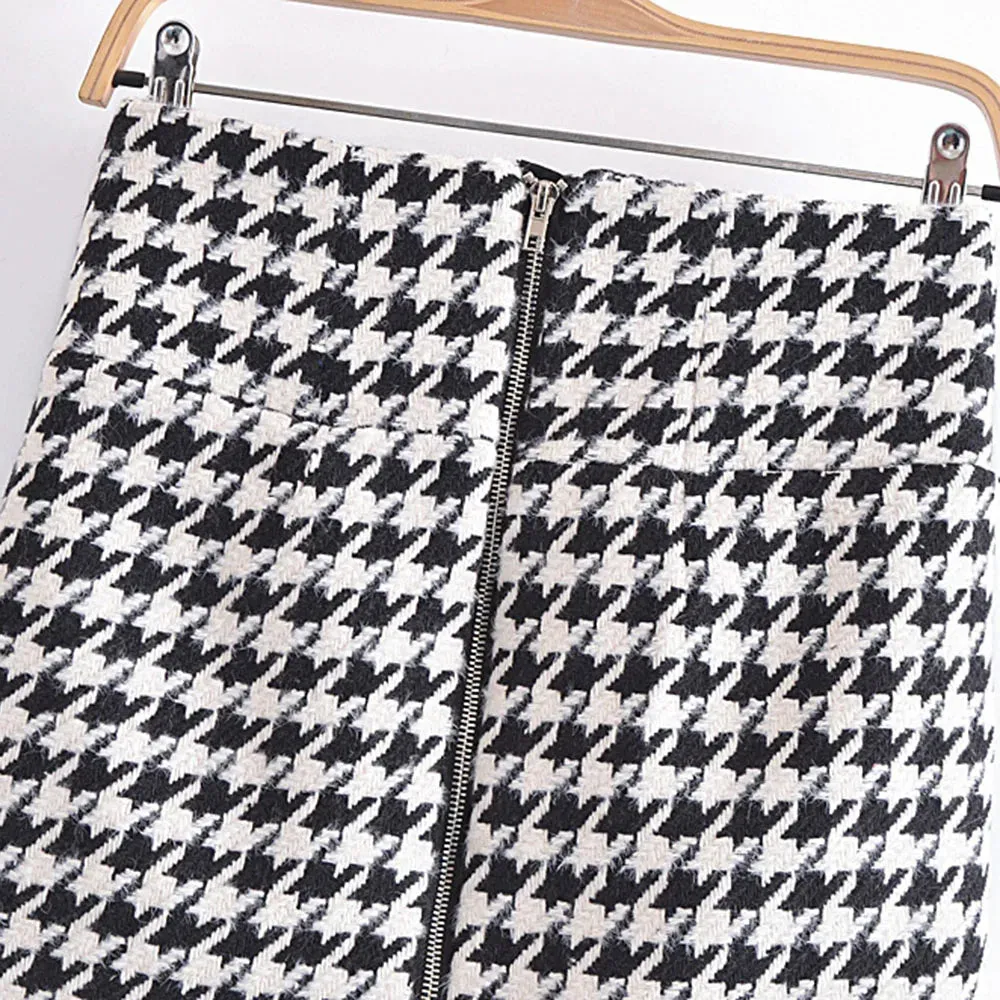 Houndstooth Two-piece Set | Dreamofthe90s