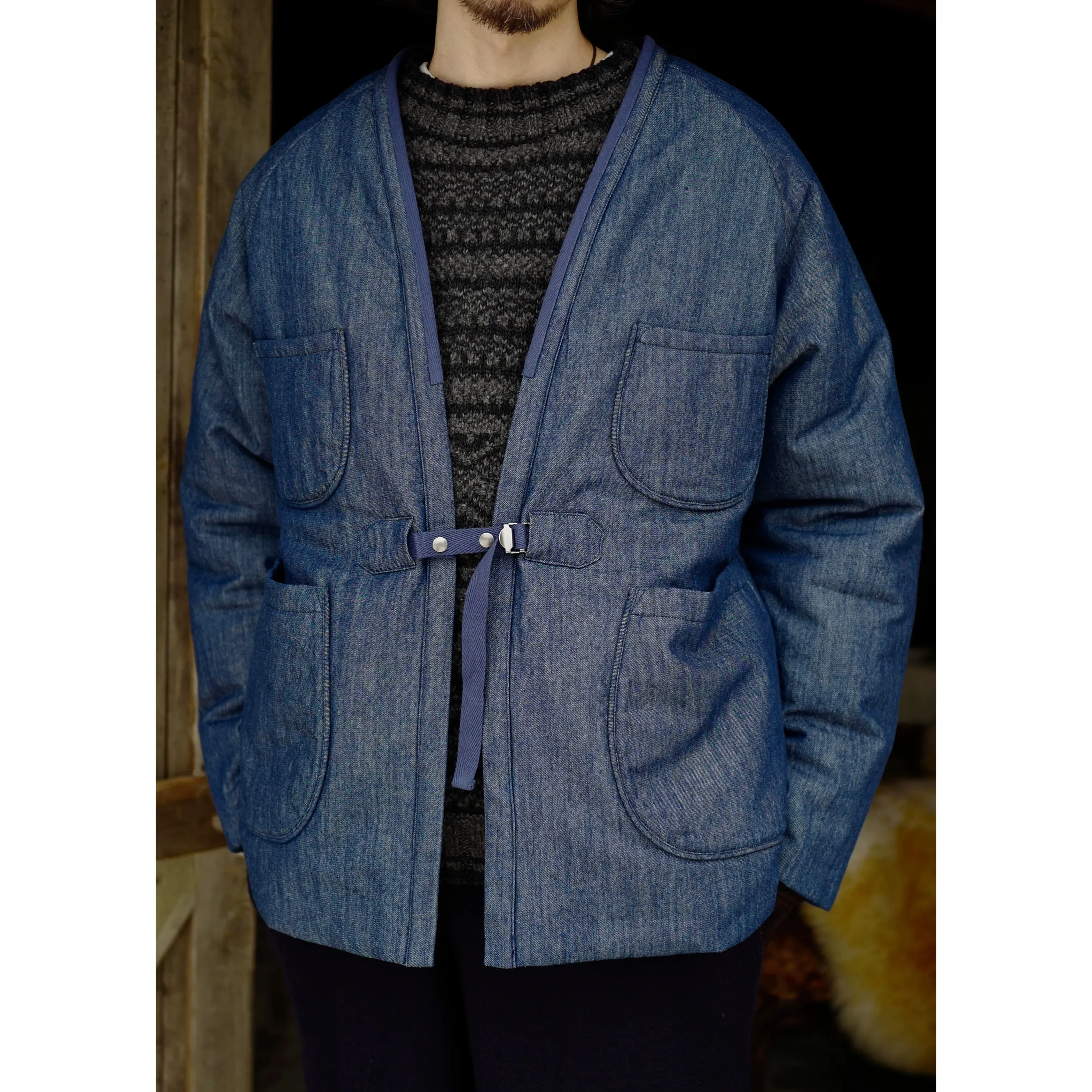 Indigo Denim Kimono