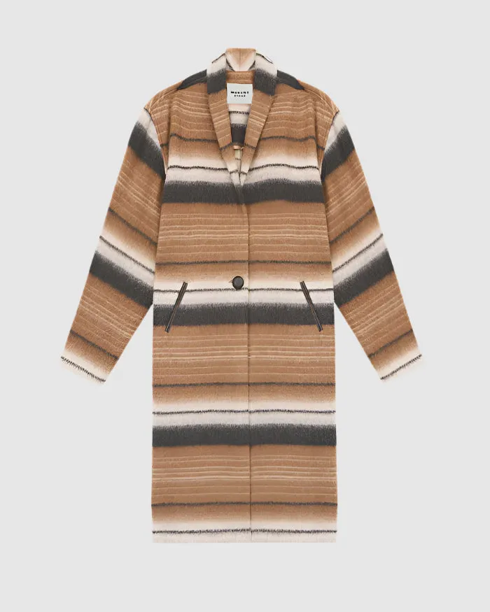Isabel Marant Daby Coat in Camel