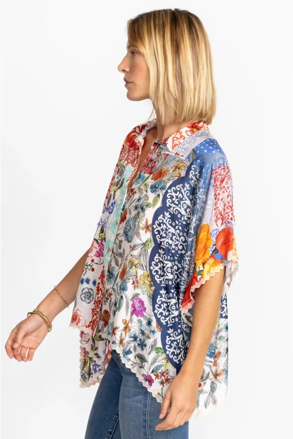 Johnny Was Tango Calliope Button Up