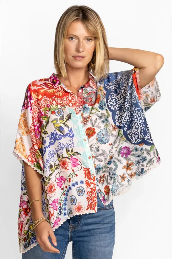 Johnny Was Tango Calliope Button Up