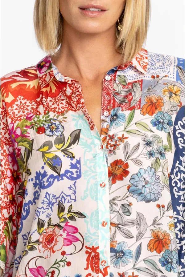 Johnny Was Tango Calliope Button Up