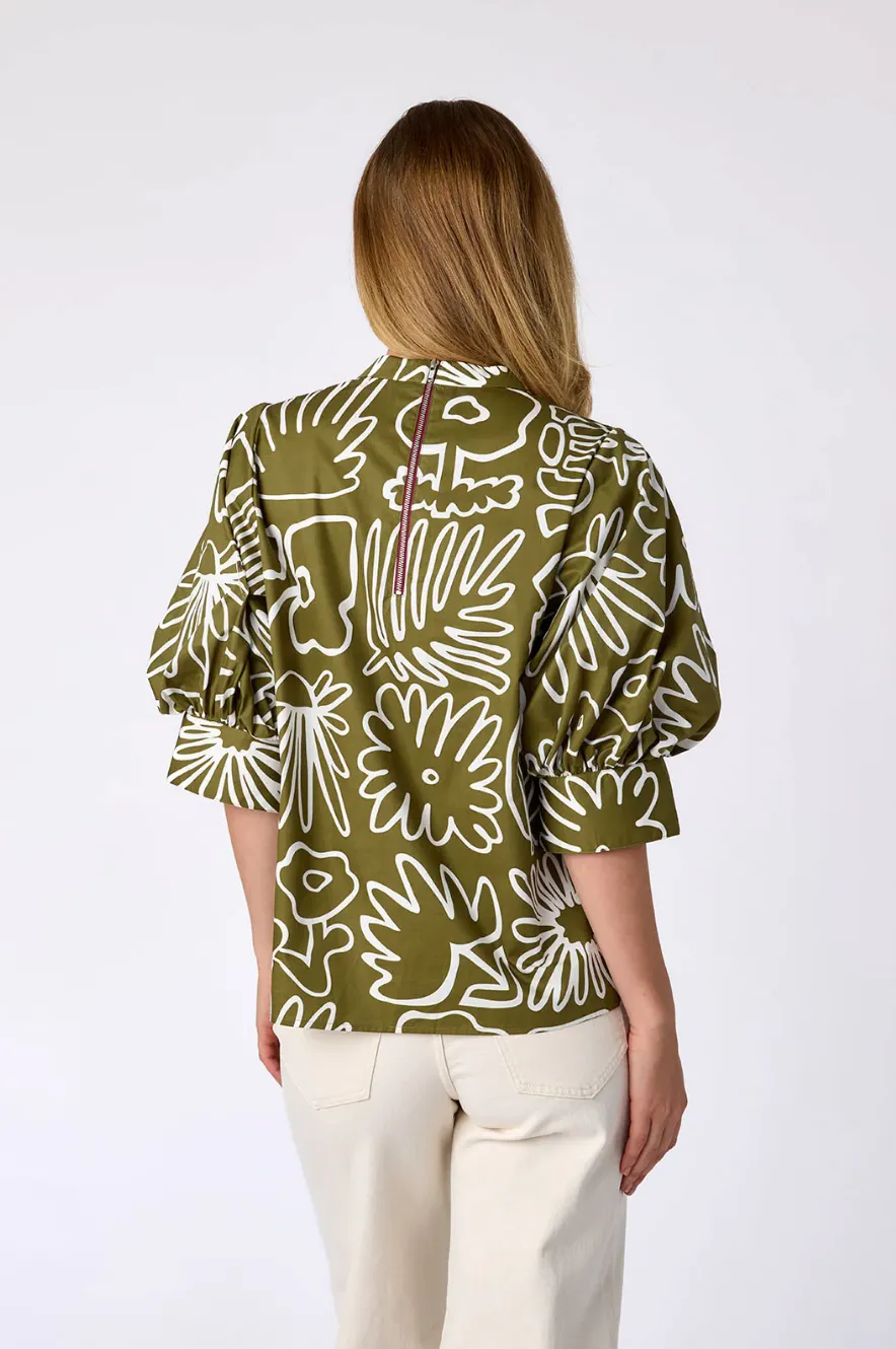 Jonesy Top Floral Studies