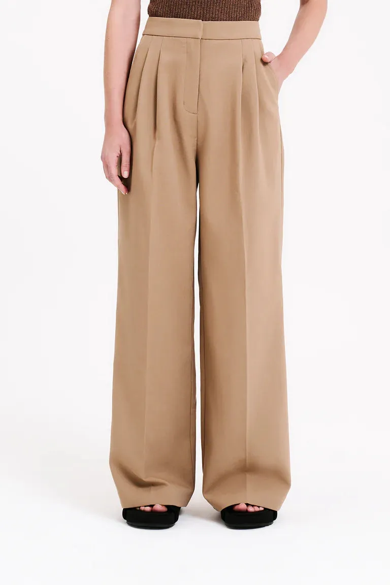 Kiran Tailored Pant Biscoff