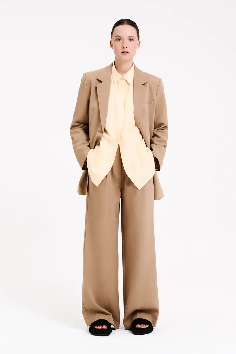 Kiran Tailored Pant Biscoff