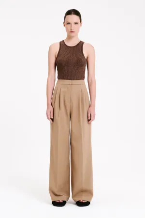 Kiran Tailored Pant Biscoff