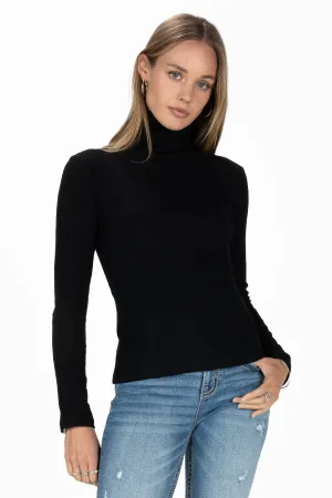 Knitted Turtle Neck Top