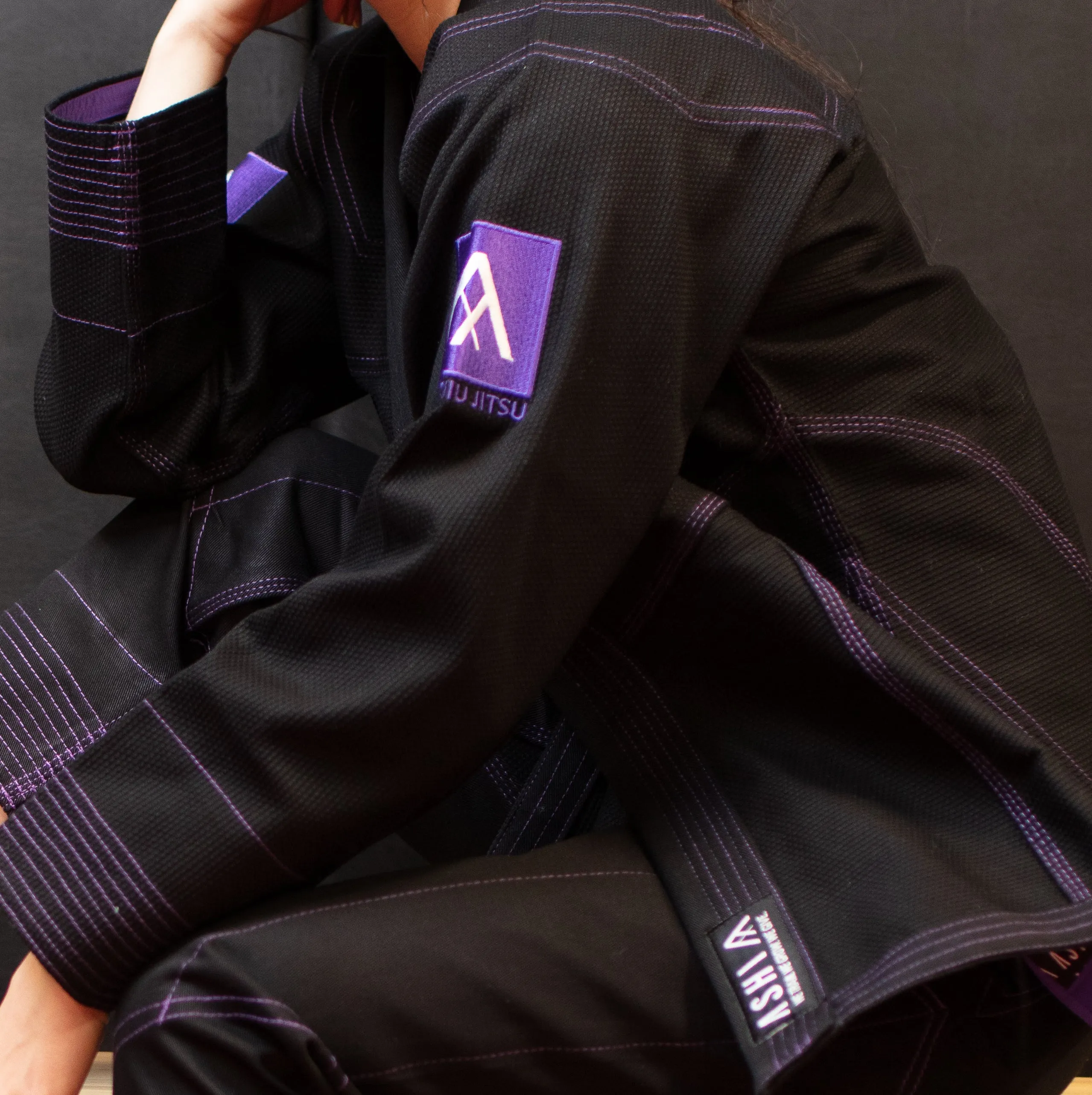Ladies AshiLite Gi 350 GSM- White, Black, Blue