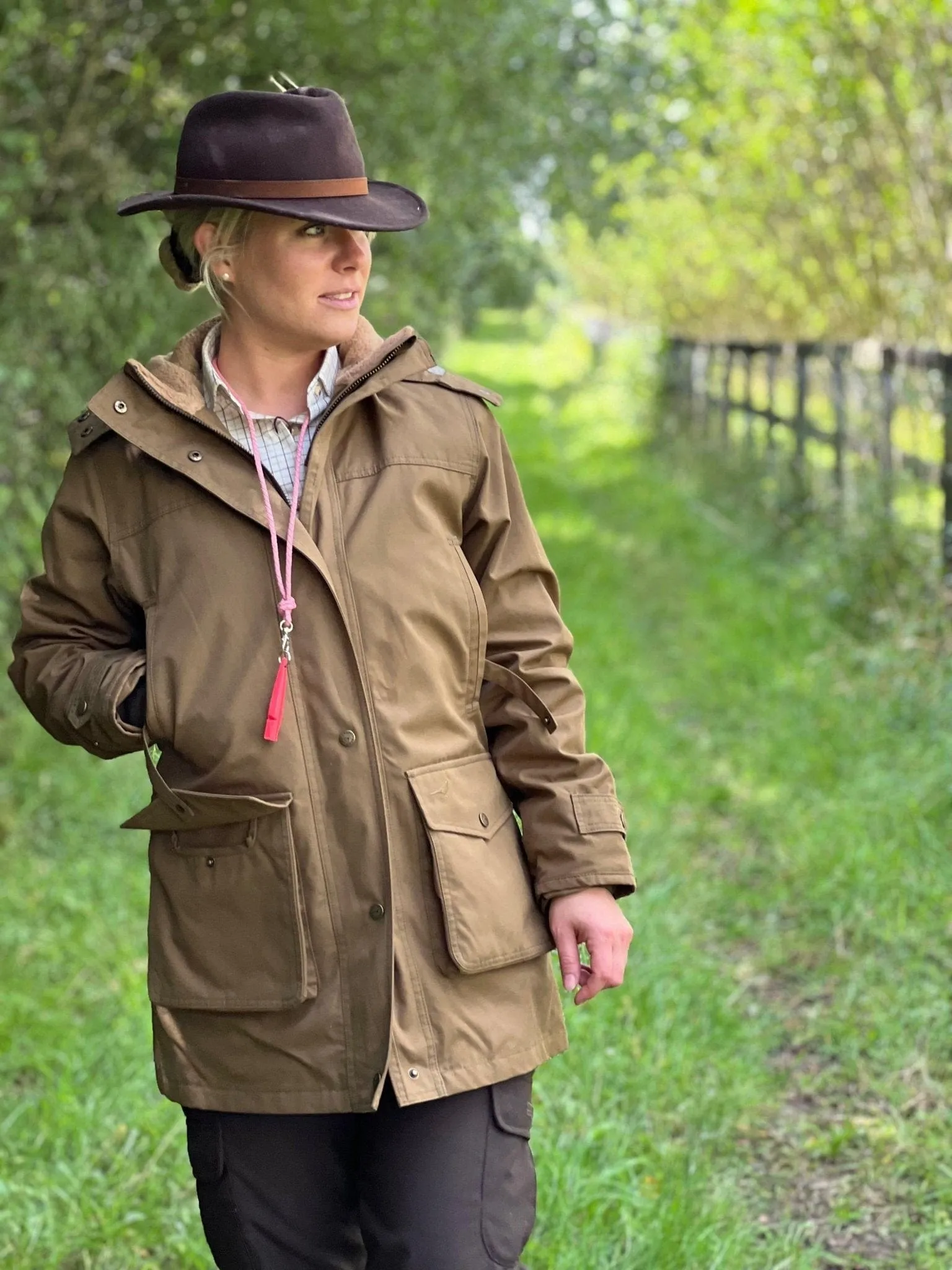 Laksen Women's Warwick Shooting Coat Bronze