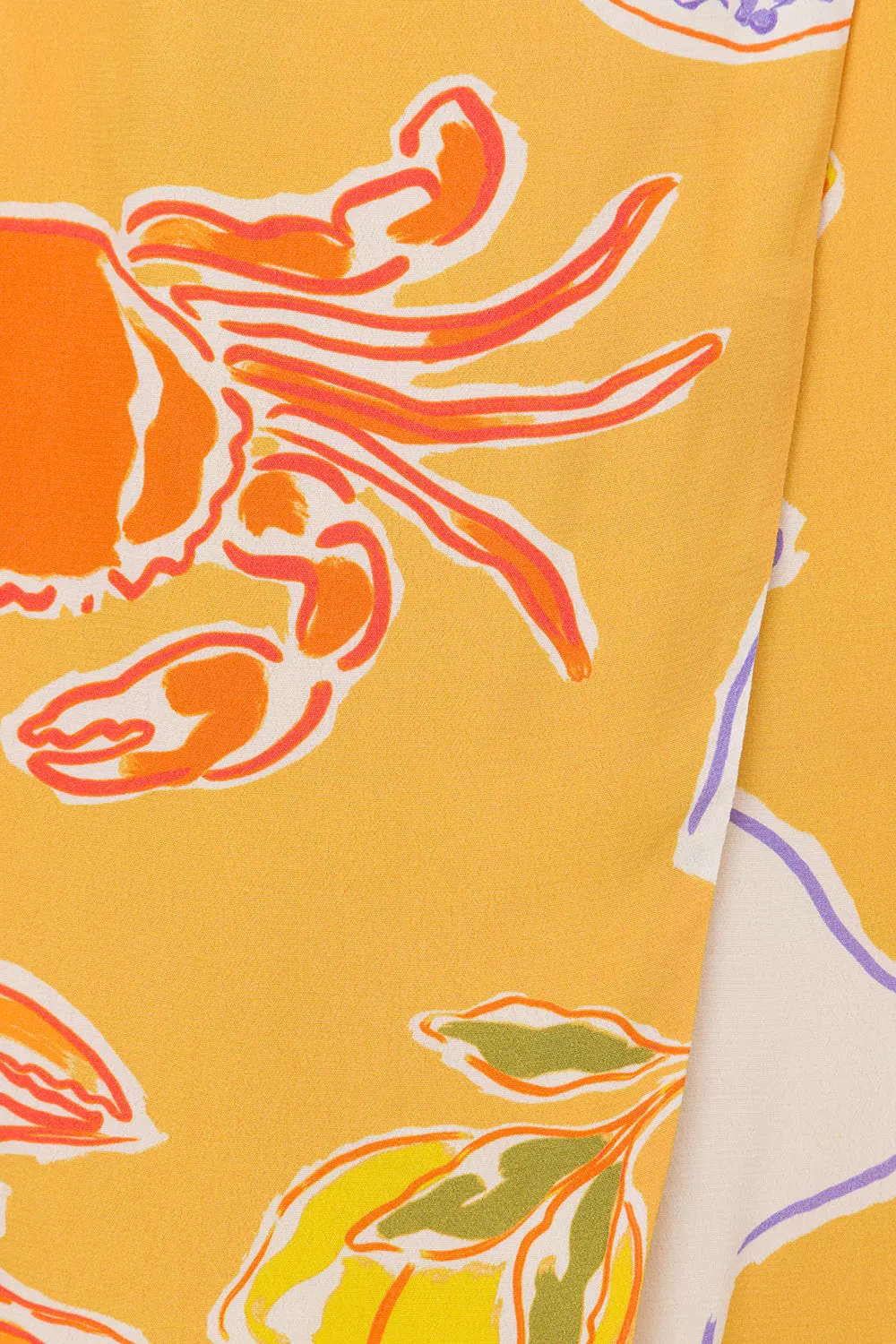 Leonie Wrap Skirt - Ciao Yellow