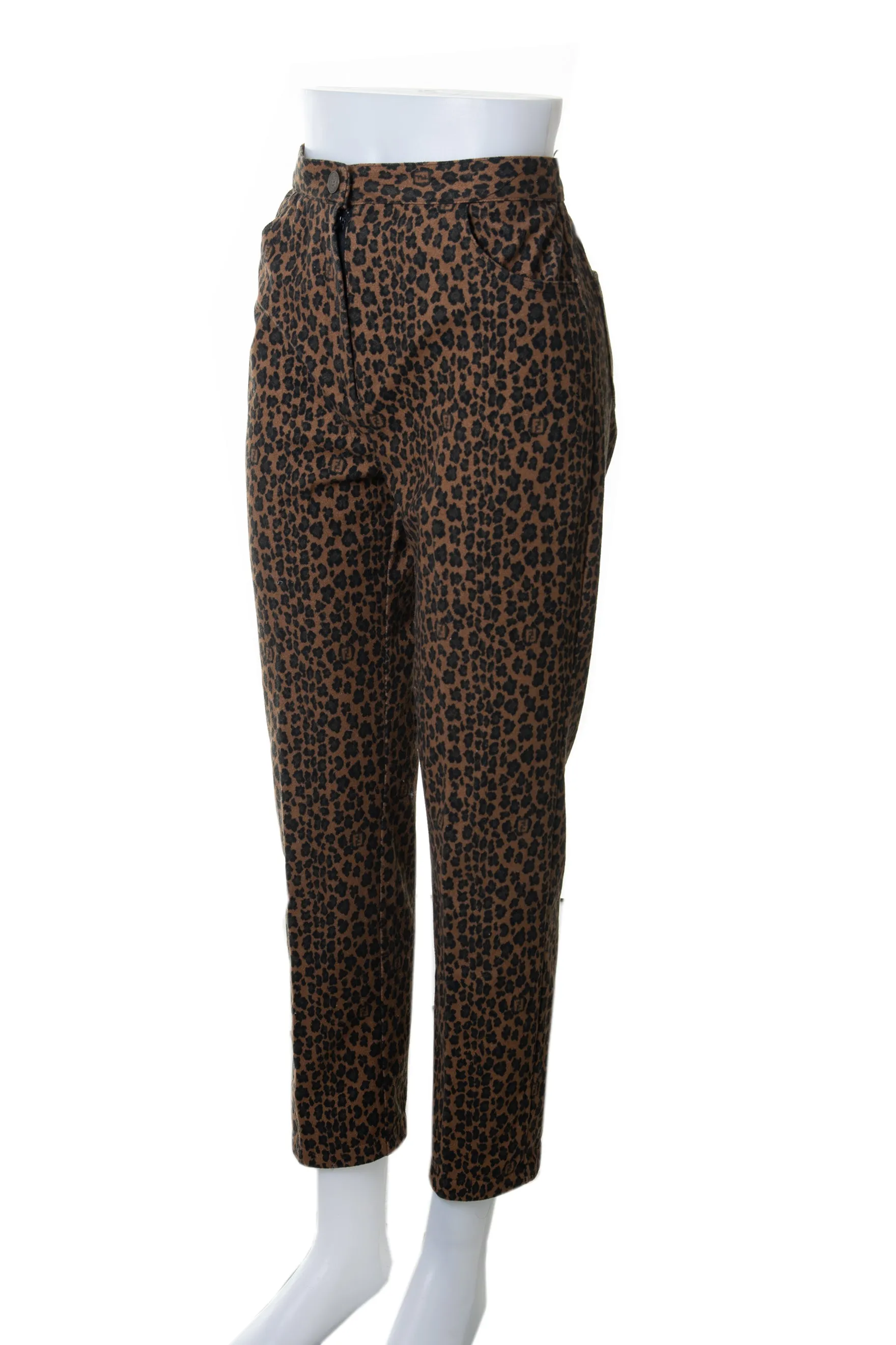 Leopard Print Pants