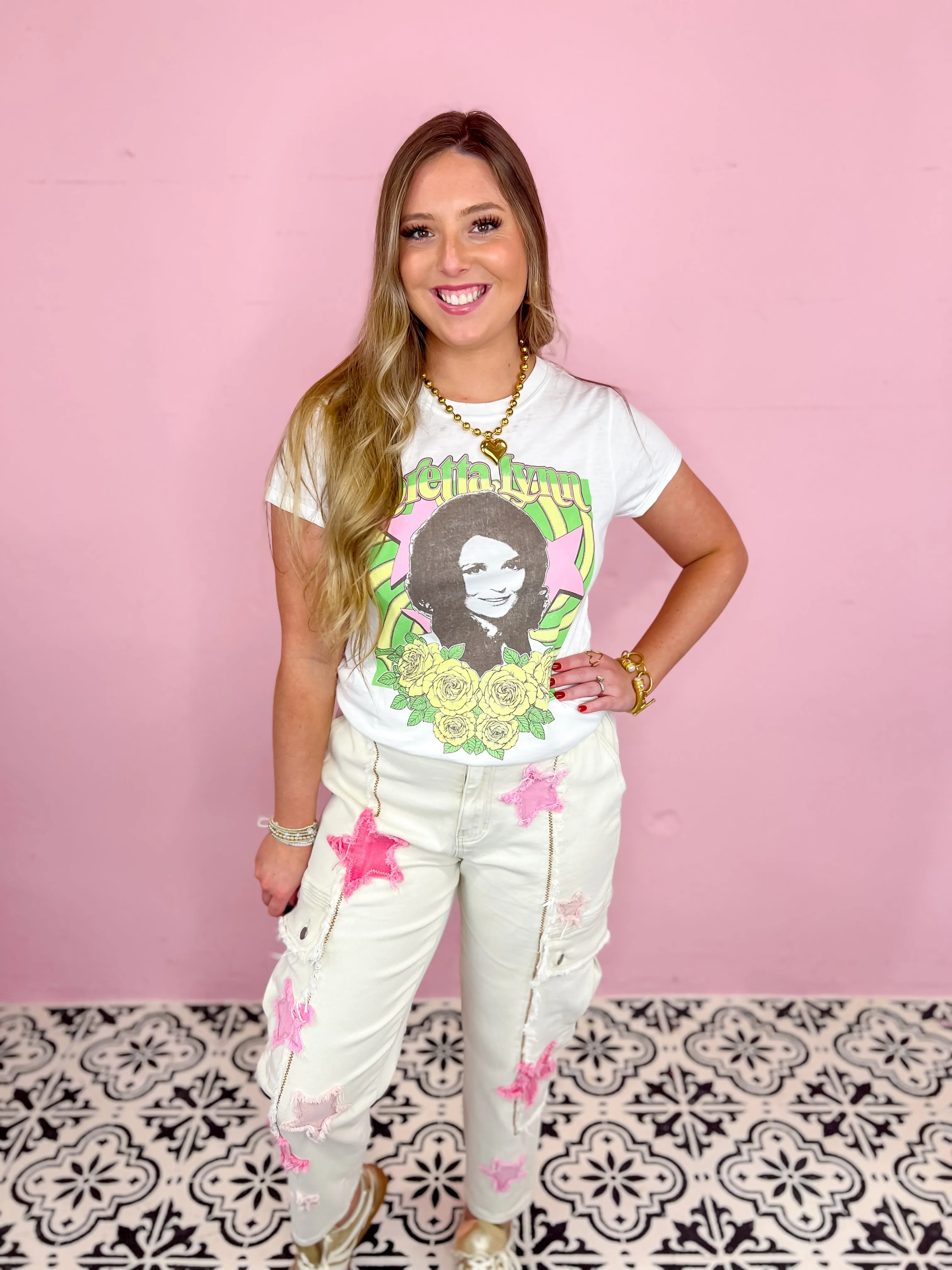 Loretta Lynn Roses Tee