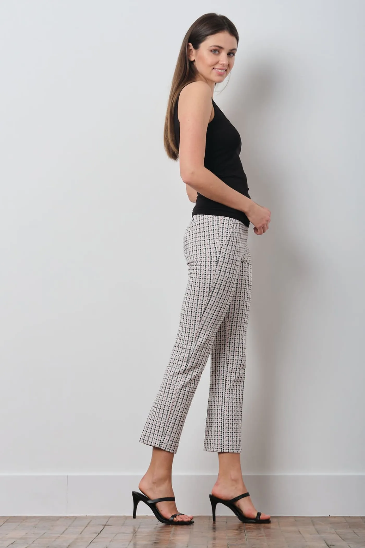 LULU Houndstooth Blush