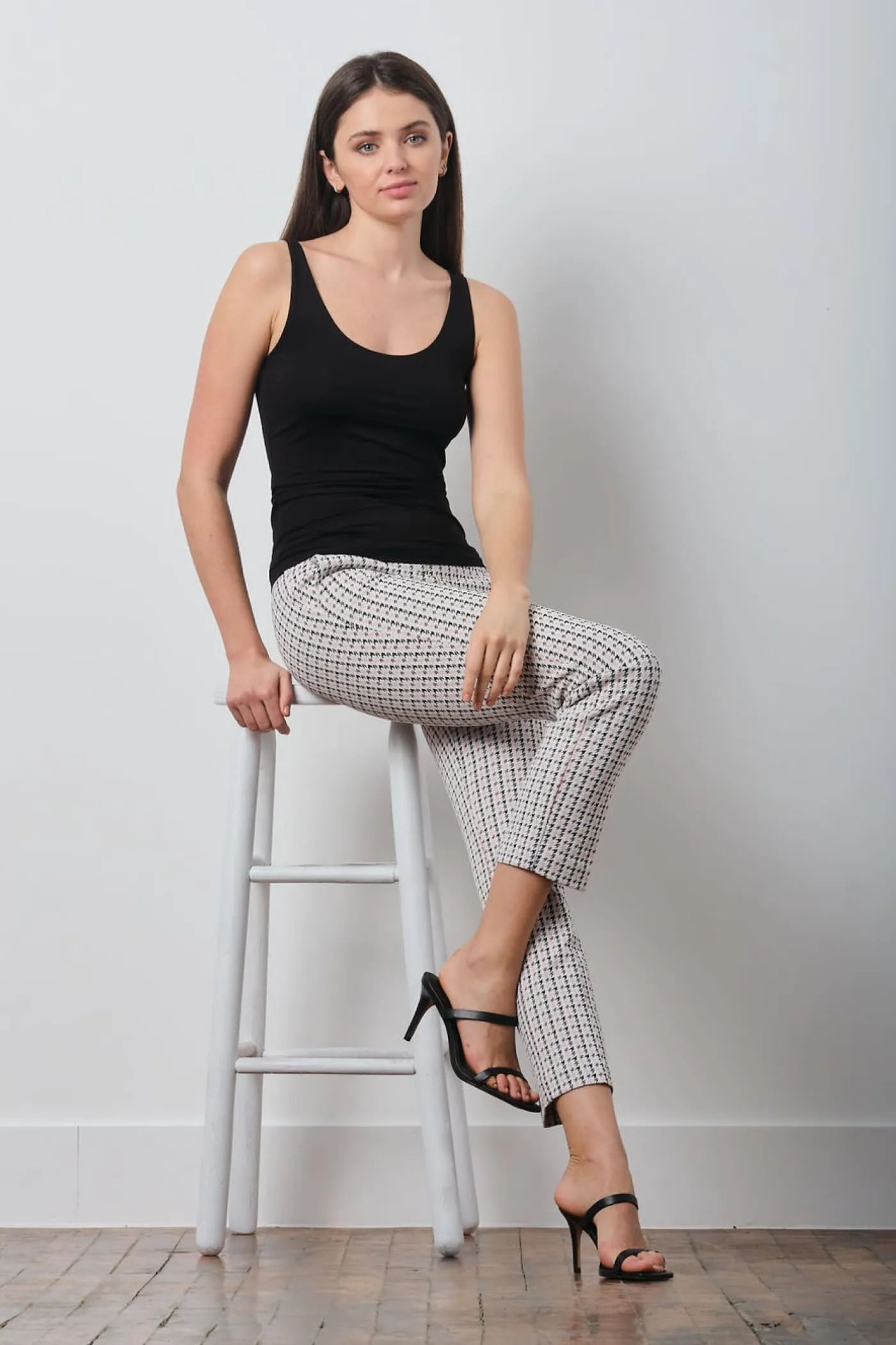LULU Houndstooth Blush